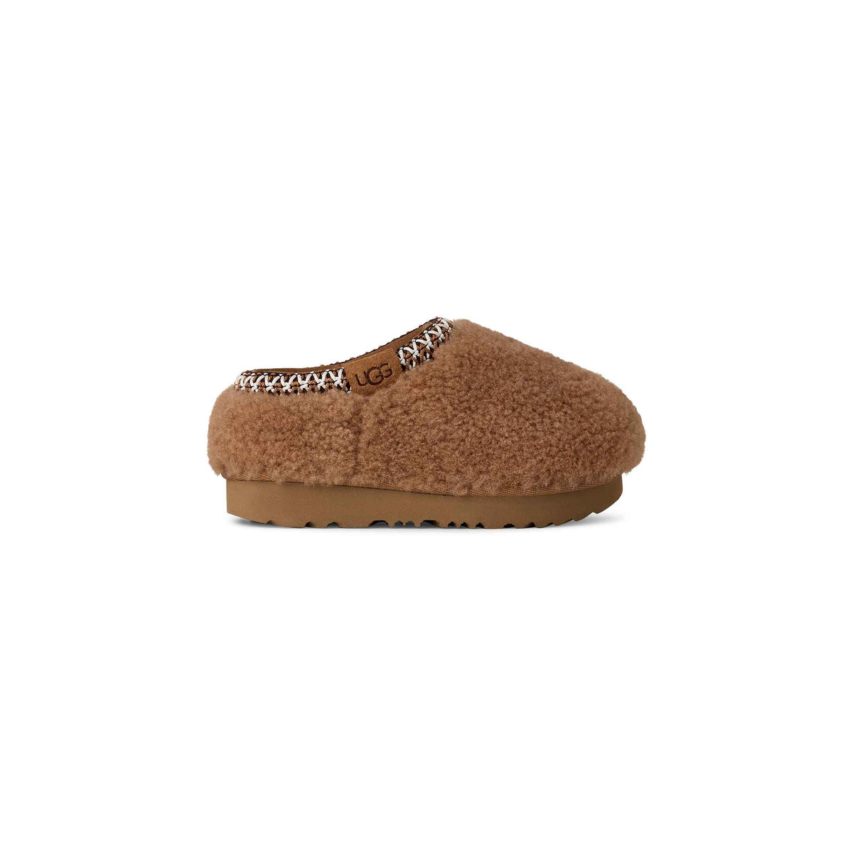 UGG Toddler's Tasman Maxi Curly in Chestnut