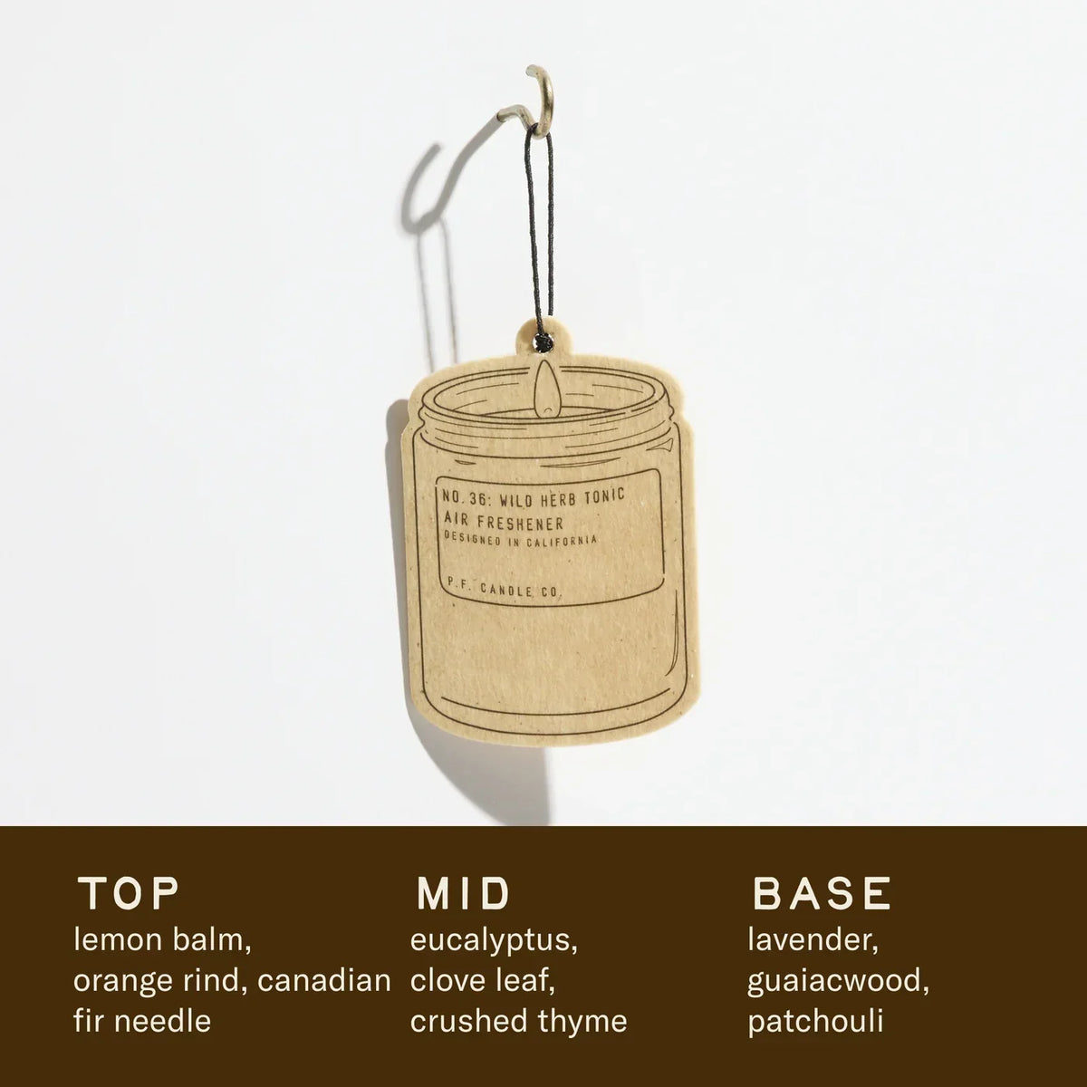P. F. Candle Co. Wild Herb Tonic– Air Freshener 2 pack